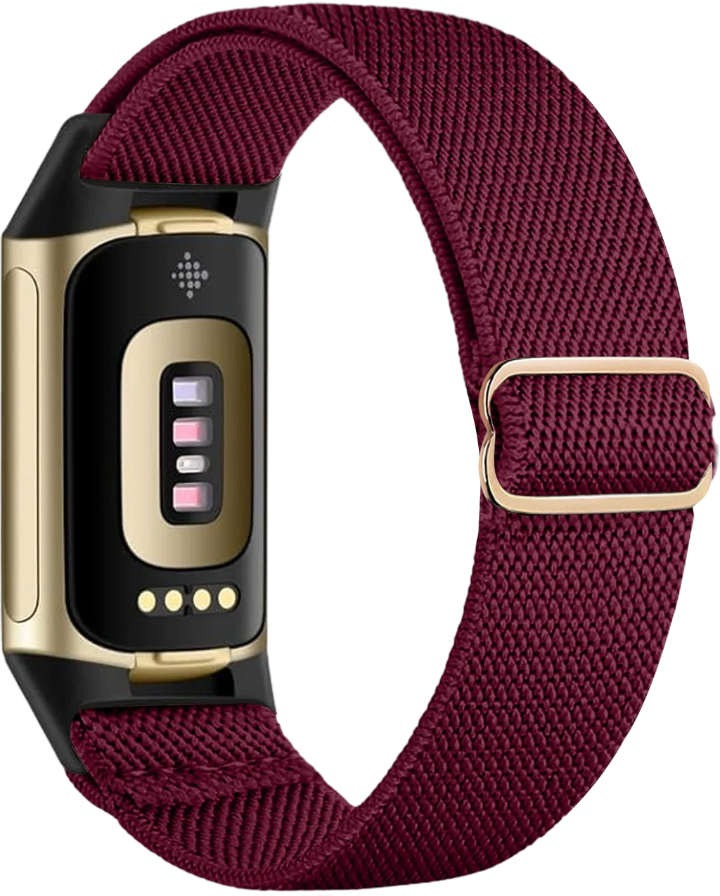 Pasek do zegarka Fitbit Charge 5, Charge 6 róż fuksja