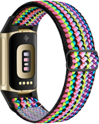 Pasek do zegarka Fitbit Charge 5, Charge 6 tęczowy