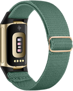 Pasek do zegarka Fitbit Charge 5, Charge 6 zielony