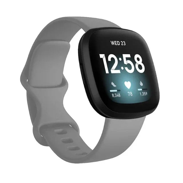 Bransoletka do zegarka Fitbit Versa 3 szara