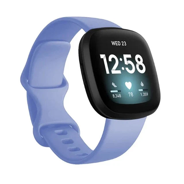 Bransoletka do zegarka Fitbit Versa 3 liliowa