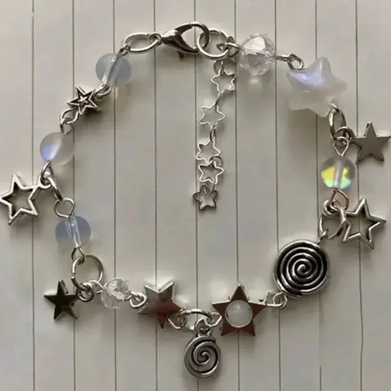 Bransoletka Spirale i Gwiazdy