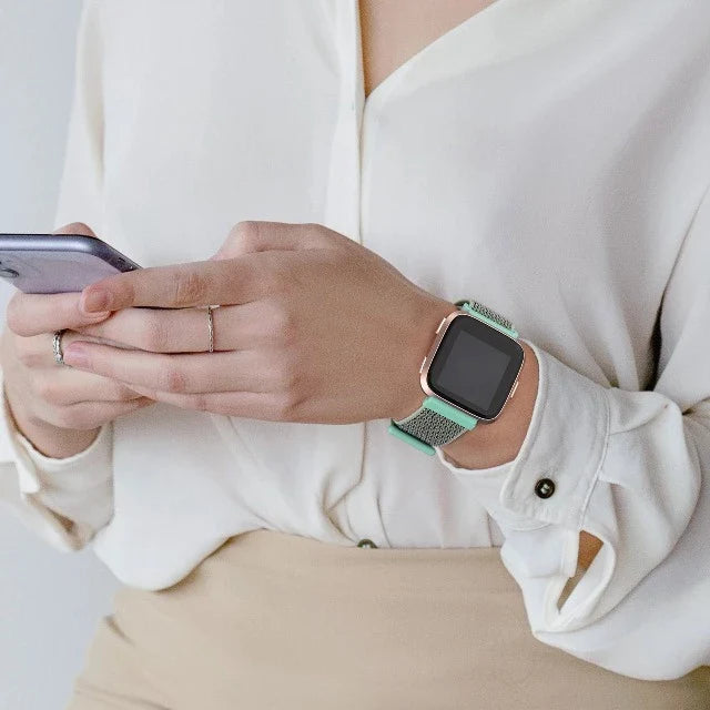 Pasek Pleciony do Zegarka Fitbit Versa 1 Versa 2 Versa 3