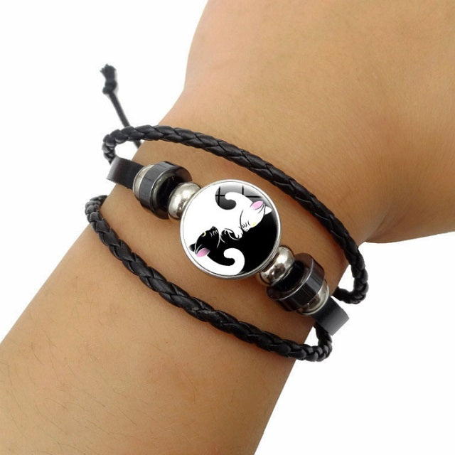 Bransoletka Yin Yang 