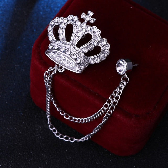 Broszka do garnituru Korona 