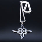 Naszyjnik Amulet Ochronny Węzeł Czarownicy