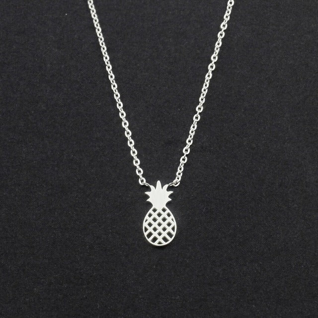 Naszyjnik Ananas Złoto i Srebro dla Kobiety srebro