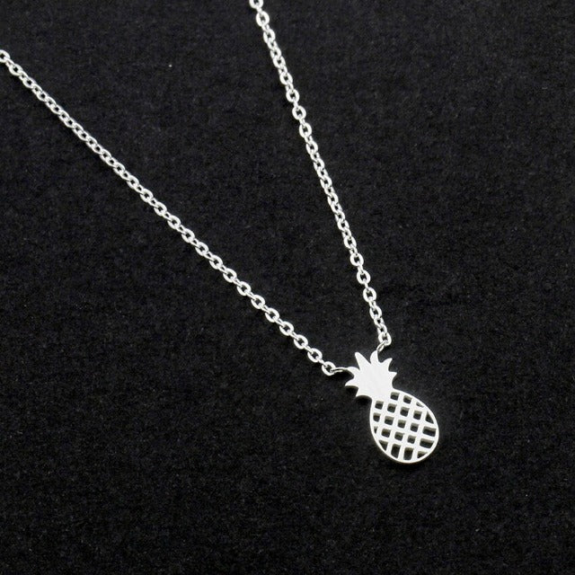 Naszyjnik Ananas Złoto i Srebro dla Kobiety srebro