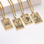 Naszyjnik z ładnym wisiorkiem znaku zodiaku astrologicznego