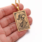 Naszyjnik z ładnym wisiorkiem znaku zodiaku astrologicznego