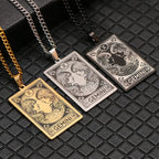 Naszyjnik z ładnym wisiorkiem znaku zodiaku astrologicznego