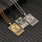 Naszyjnik z ładnym wisiorkiem znaku zodiaku astrologicznego