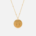Naszyjnik z zawieszką z konstelacją znaku zodiaku