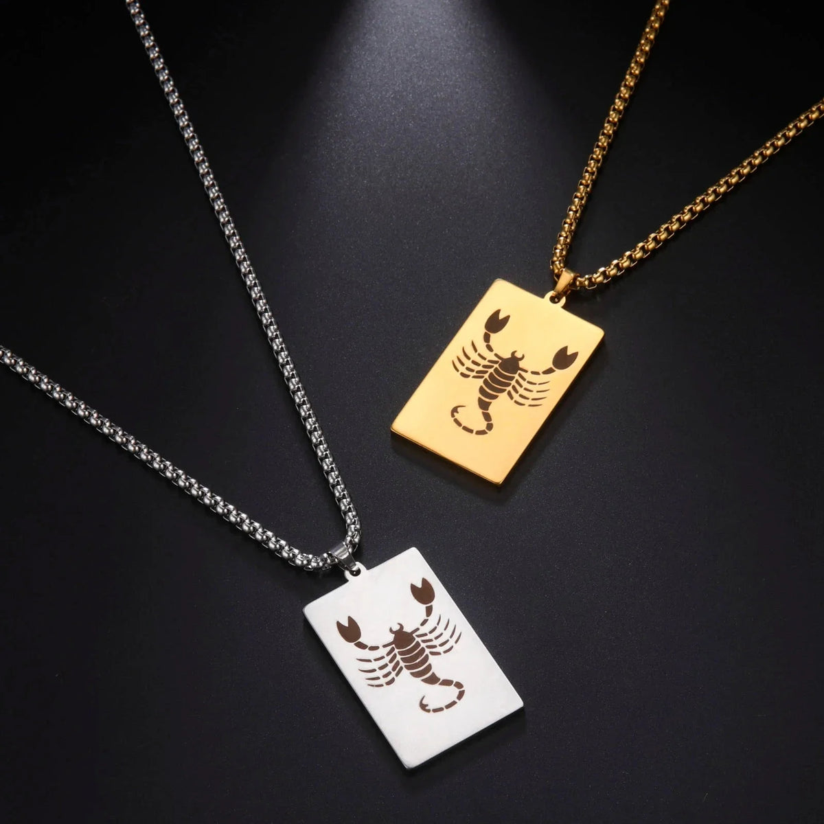 Naszyjnik z eleganckim wisiorkiem zodiakalnym znakiem astrologicznym