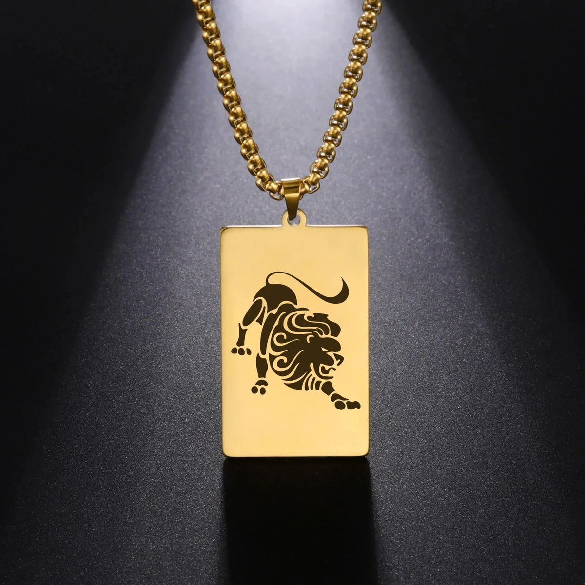 Naszyjnik z eleganckim wisiorkiem zodiakalnym znakiem astrologicznym