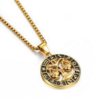 Naszyjnik z zawieszką znaku zodiaku astrologicznego