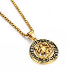 Naszyjnik z zawieszką znaku zodiaku astrologicznego