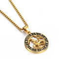 Naszyjnik z zawieszką znaku zodiaku astrologicznego