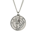 Naszyjnik z zawieszką znaku zodiaku dla mężczyzny lub kobiety