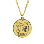 Naszyjnik z zawieszką znaku zodiaku dla mężczyzny lub kobiety