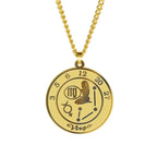 Naszyjnik z zawieszką znaku zodiaku dla mężczyzny lub kobiety