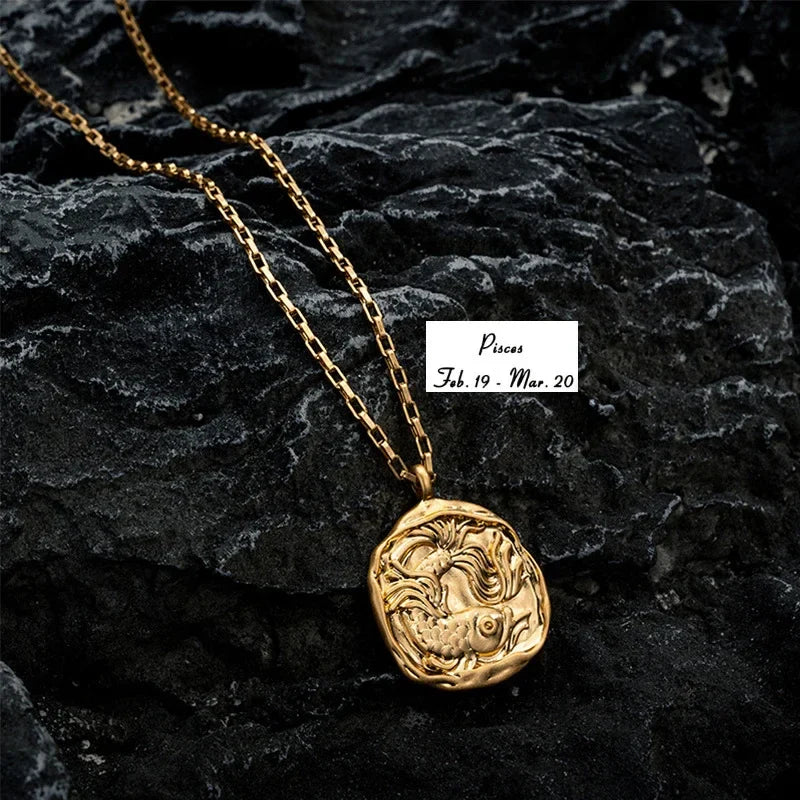 Naszyjnik z zawieszką Znaku Zodiaku