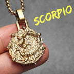 Naszyjnik z zawieszką zodiakalną
