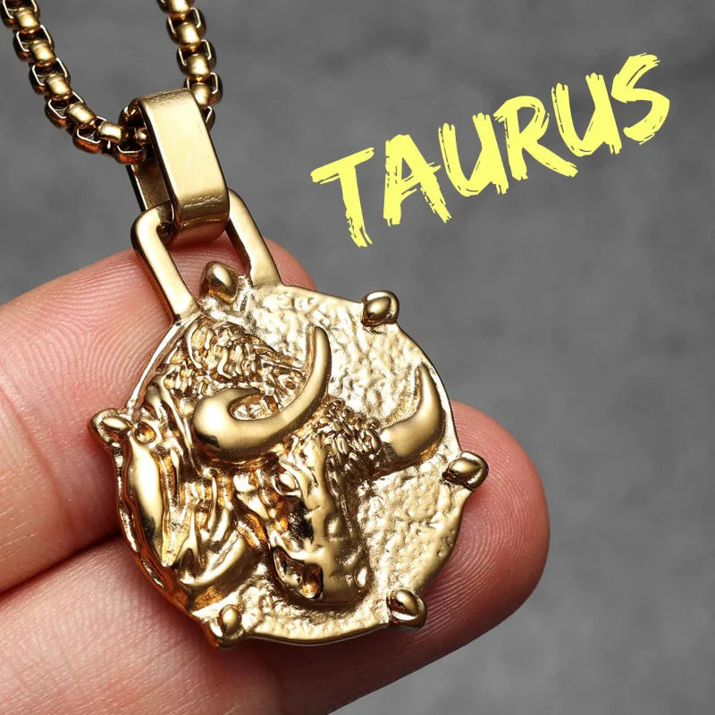 Naszyjnik z zawieszką zodiakalną