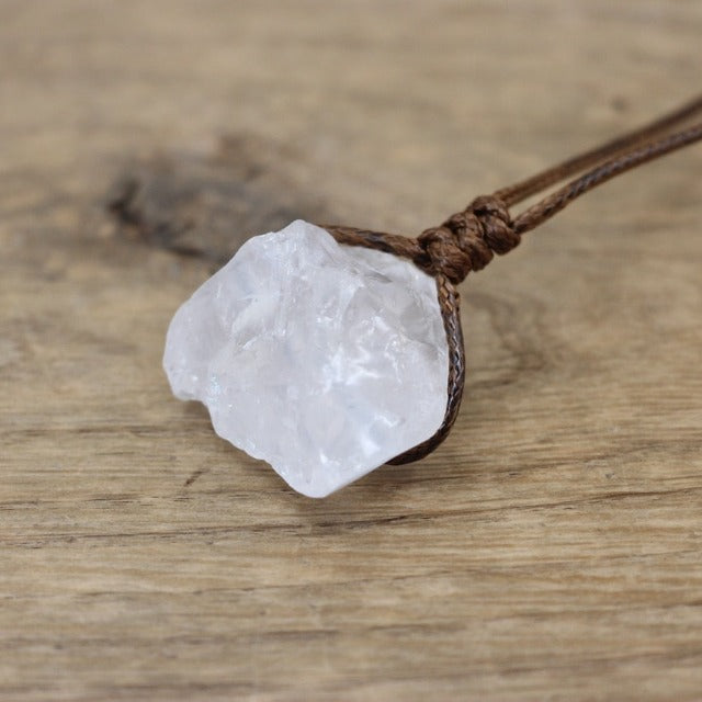 Naszyjnik Reiki uzdrawiający z naturalnego kamienia 