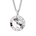 Naszyjnik Horoskop Zawieszka Konstelacje Zodiaku Srebro baran