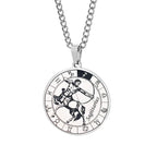 Naszyjnik Horoskop Zawieszka Konstelacje Zodiaku Srebro strzelec