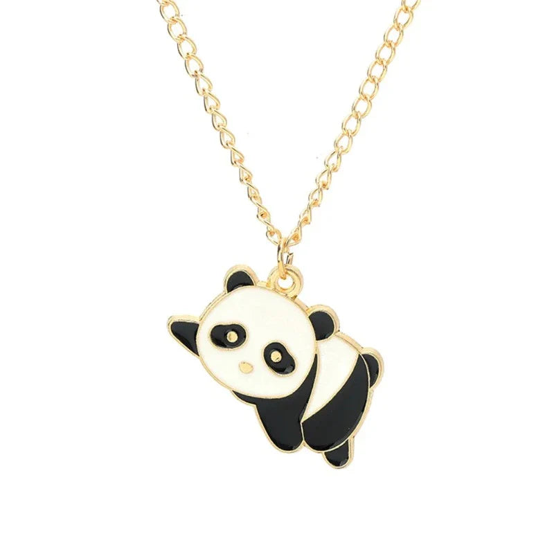 Naszyjnik Panda Złoto B