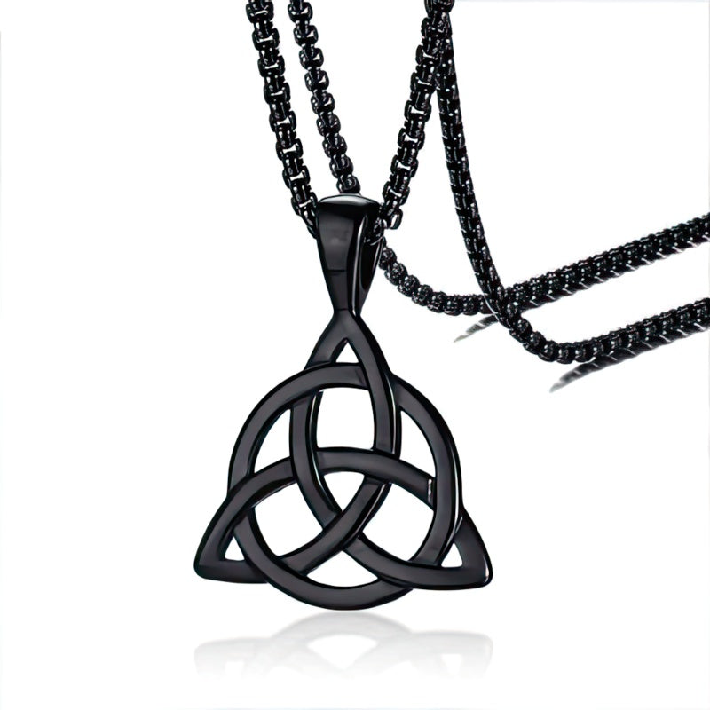 Naszyjnik z zawieszką Węzeł Trójcy - Triquetra 