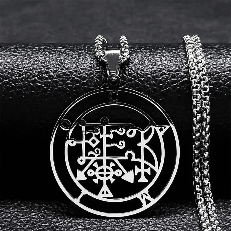 Naszyjnik z zawieszką Sigil demona camio