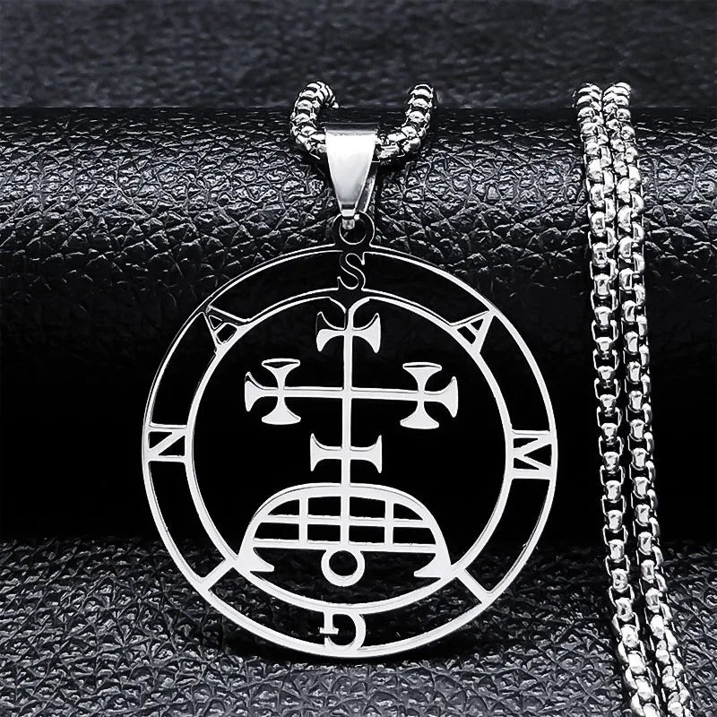 Naszyjnik z zawieszką Sigil demona samigina
