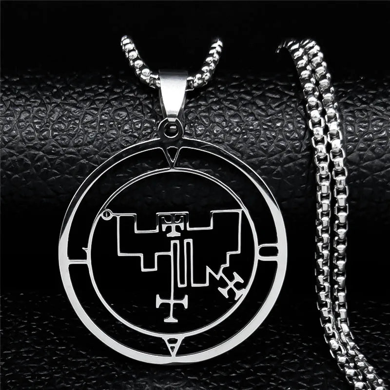 Naszyjnik z zawieszką Sigil demona vual