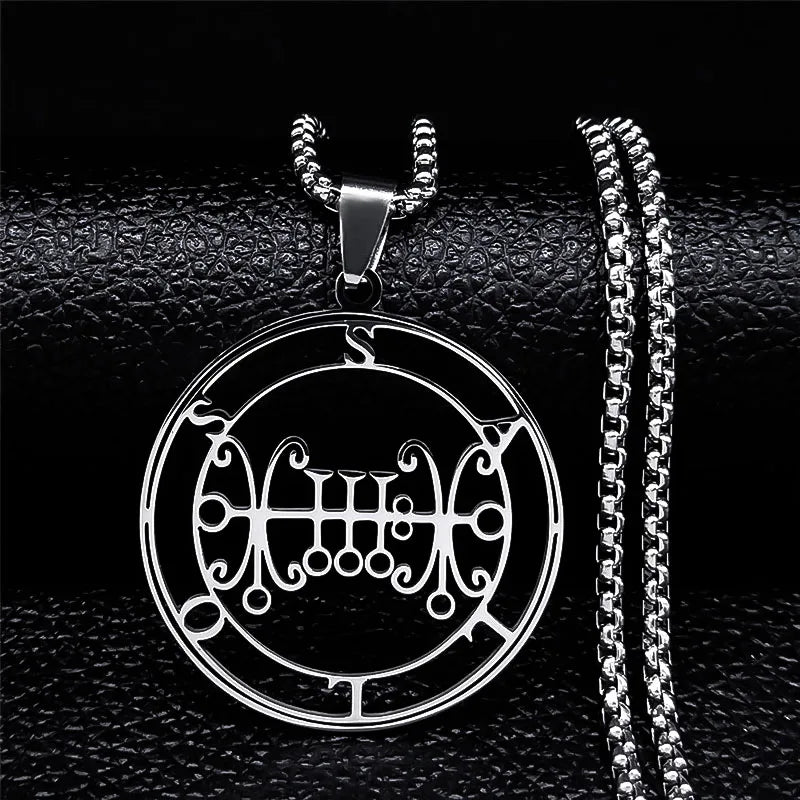 Naszyjnik z zawieszką Sigil Demoniczny Sallos