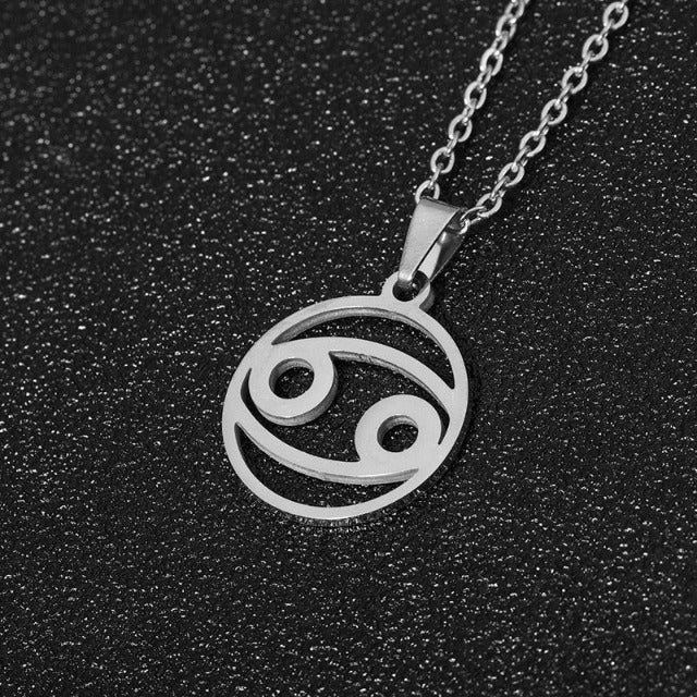 Naszyjnik Znak Zodiaku - Zawieszka 12 Konstelacji 