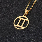 Naszyjnik Znak Zodiaku - Zawieszka 12 Konstelacji 