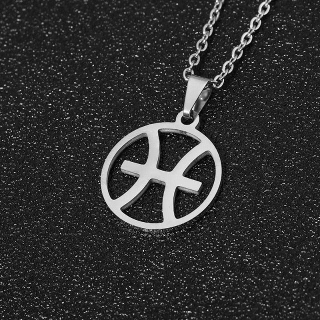 Naszyjnik Znak Zodiaku - Zawieszka 12 Konstelacji 