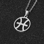 Naszyjnik Znak Zodiaku - Zawieszka 12 Konstelacji 