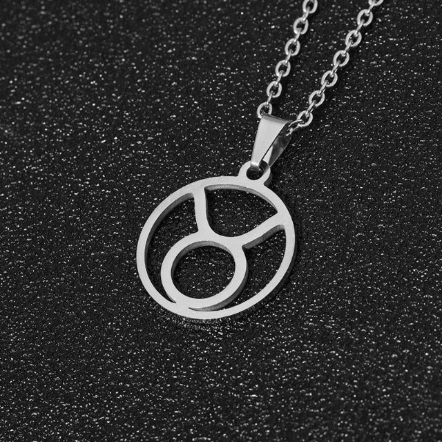 Naszyjnik Znak Zodiaku - Zawieszka 12 Konstelacji 