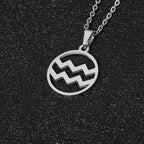 Naszyjnik Znak Zodiaku - Zawieszka 12 Konstelacji 