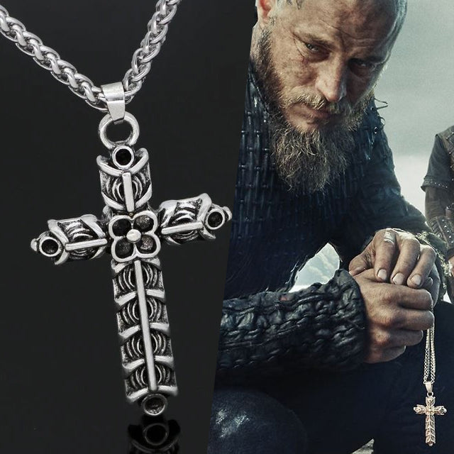 Naszyjnik Wiking Krzyż Ragnar Athelstan